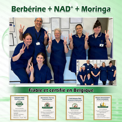 Boutique officielle 🌺🌺𝐆𝐋𝐎𝐑𝐄𝐍𝐃𝐀® Moringa · Berbérine + NAD+ – Patch Microneedle Nano Avancé 10-en-1 (1×/jour, résultats visibles en 7 jours) | Obésité, relâchement cutané, apnée du sommeil, articulations, etc.-LYJ